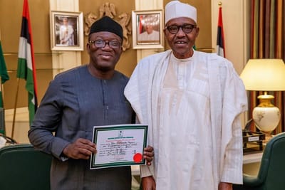 ''I will probe Fayose once I assume office'' Kayode Fayemi