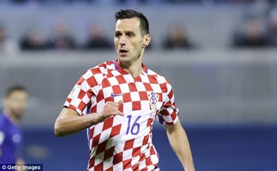 Nikola Kalinic refuses World Cup silver medal after Croatia striker was sent home early following alleged refusal to come on as substitute against Nigeria