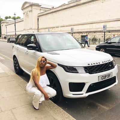 Daddy’s Girl! Femi Otedola buys daughter DJ Cuppy new Range Rover Sport