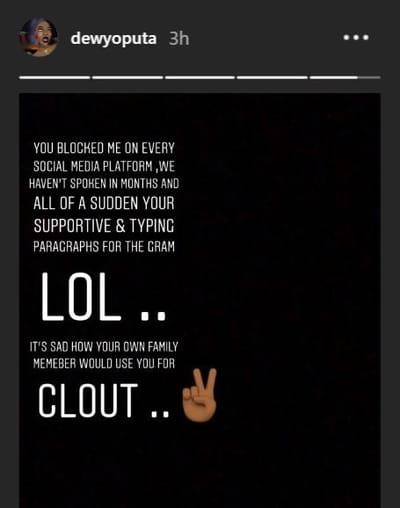 'You blocked me on every social platform, now you're typing paragraphs for the gram' - Charly Boy’s lesbian daughter calls him out for turning into a gay rights activist