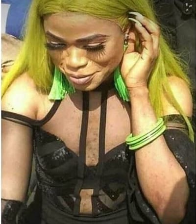 New photo of Bobrisky without his famous Snapchat filter