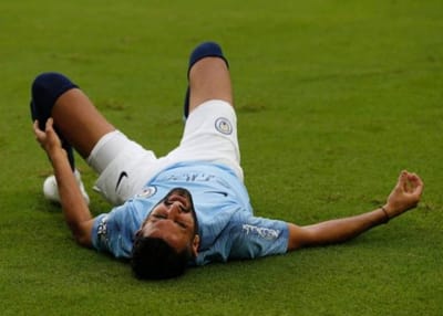 Manchester City boss Pep Guardiola in dark over Riyad Mahrez injury