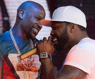 'I've be wanting to kill that fool but he's my little brother' - 50cent comes for Floyd Mayweather again