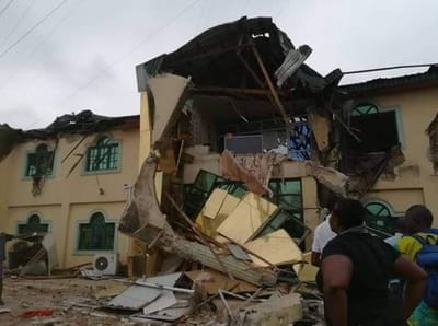 Yinka Ayefele's radio and music house valued at #800million has been demolished by the Oyo State government