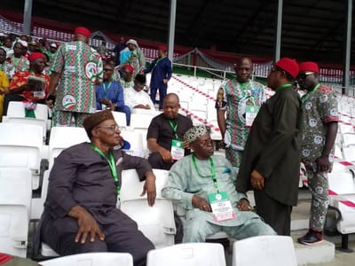 PDP Convention: Pictures Of Enugu Delegates