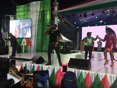 Davido Performs At PDP Presidential Primary In Port Harcourt (Photos)