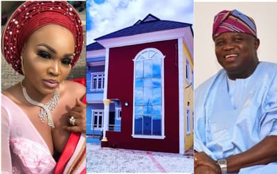 Mercy Aigbe Reacts To Reports That Governor Ambode Bought Her A House