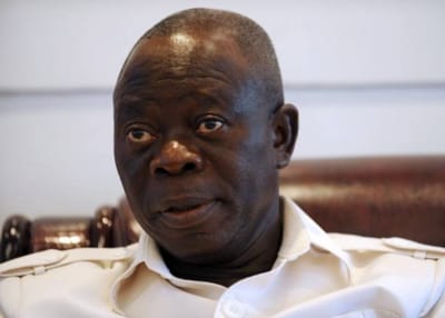 Protesters hold Adams Oshiomhole hostage at APC secretariat