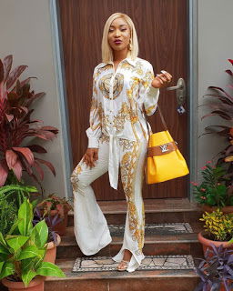 Tonto Dikeh Gets Emotional As Her Son Resumes At School
