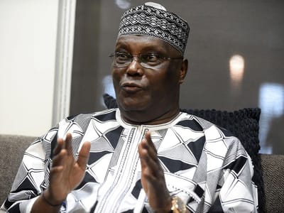 Opposition Candidate Atiku Gains Momentum In Nigeria Election Race - Bloomberg