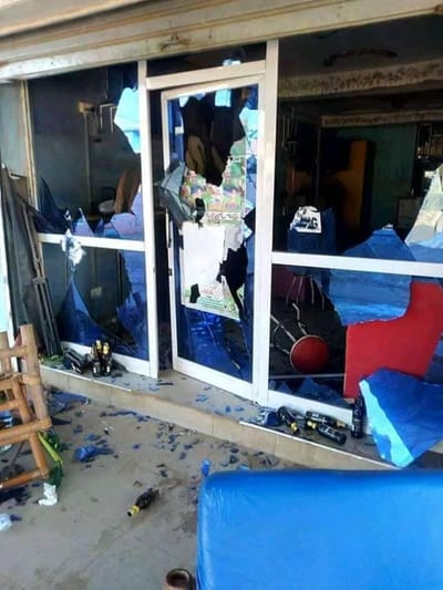 Fight Breaks Out At Nigerian Bar In Ghana, C Tee Lounge. Graphic Pics