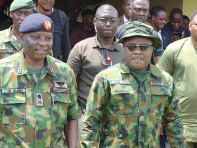 Army Launches Operation Crocodile Smile In Cross River, Ayade Rocks Army Uniform