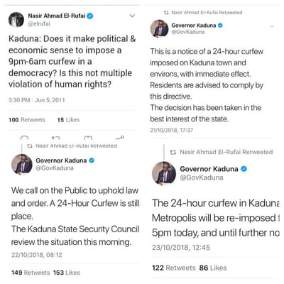 Reno Omokri Exposes El-Rufai Again, Calls Him An Opportunistic Hypocrite