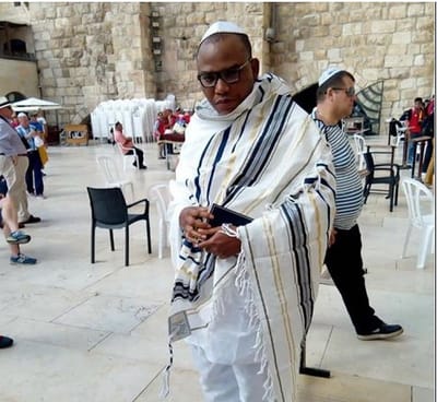 Nnamdi Kanu Blasts Buhari, His Wife And Others In Fresh Broadcast From Israel