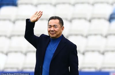 Leicester City confirms the death of billionaire owner Vichai Srivaddhanaprabha who died in helicopter crash