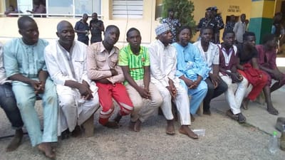 Shiite Muslims Arrested With Petrol Bombs, Hard Drugs. Photos