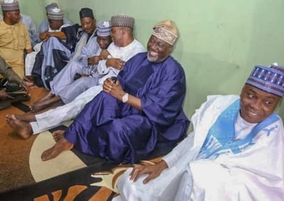 Photos: Senate President Bukola Saraki elevated to the position of 'Waziri Ilorin', a position last held by his late father