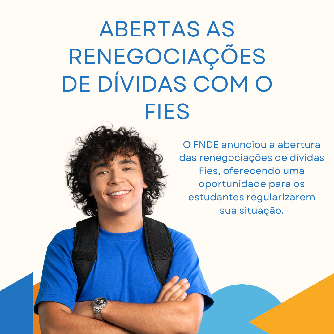 Abertas as renegociações de dívidas com o Fies