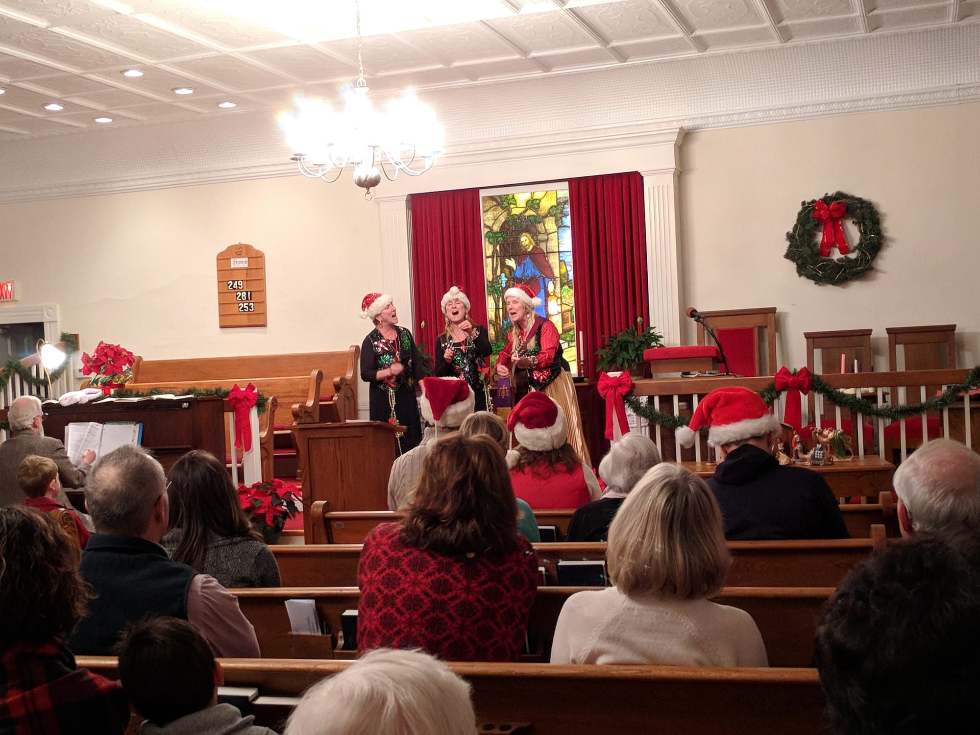 2018 Christmas Caroling Indoors