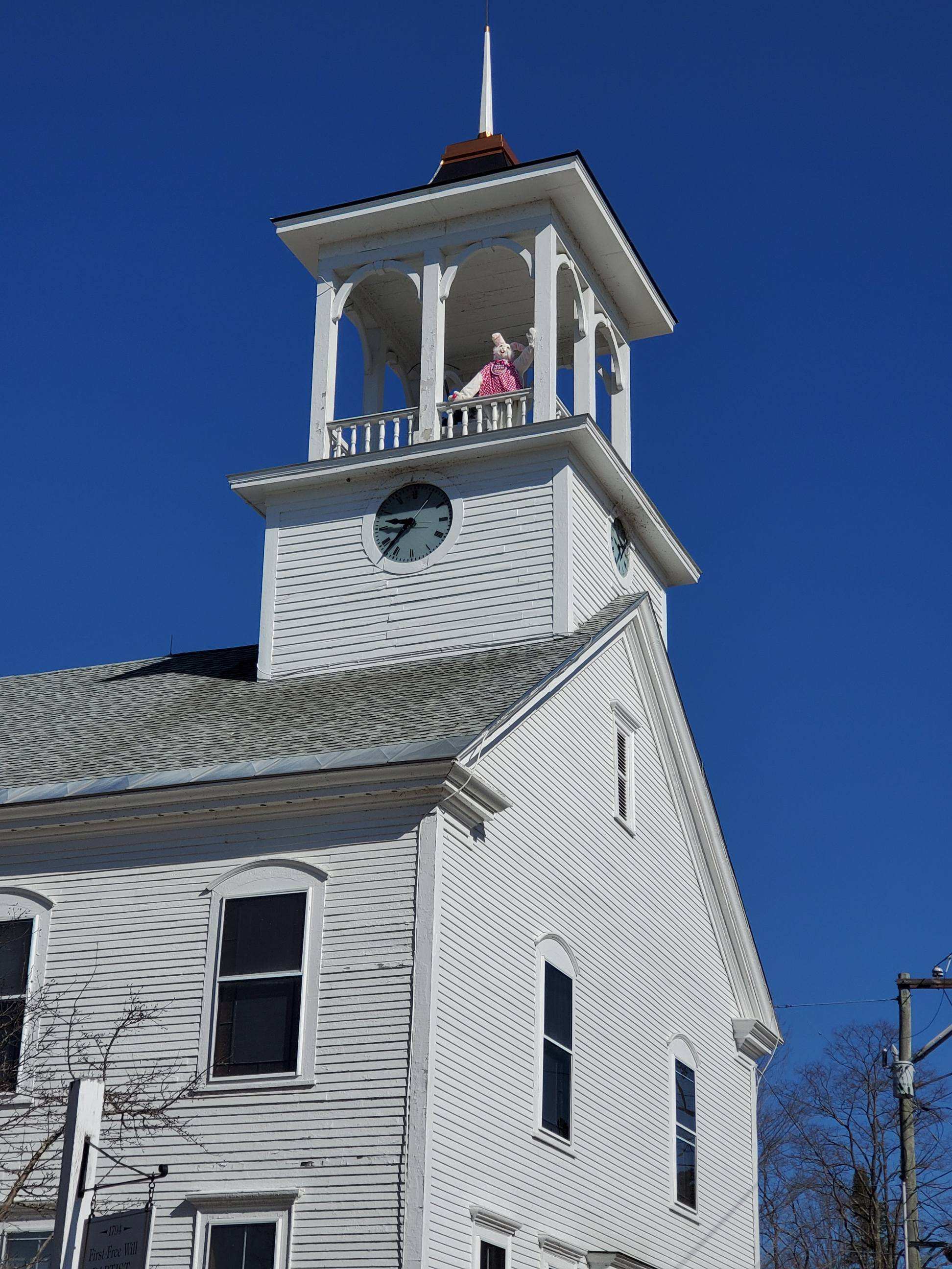 Bunny in the Belfry!