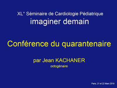 J'aurais voulu être un artiste - Jean Kachaner 2019
