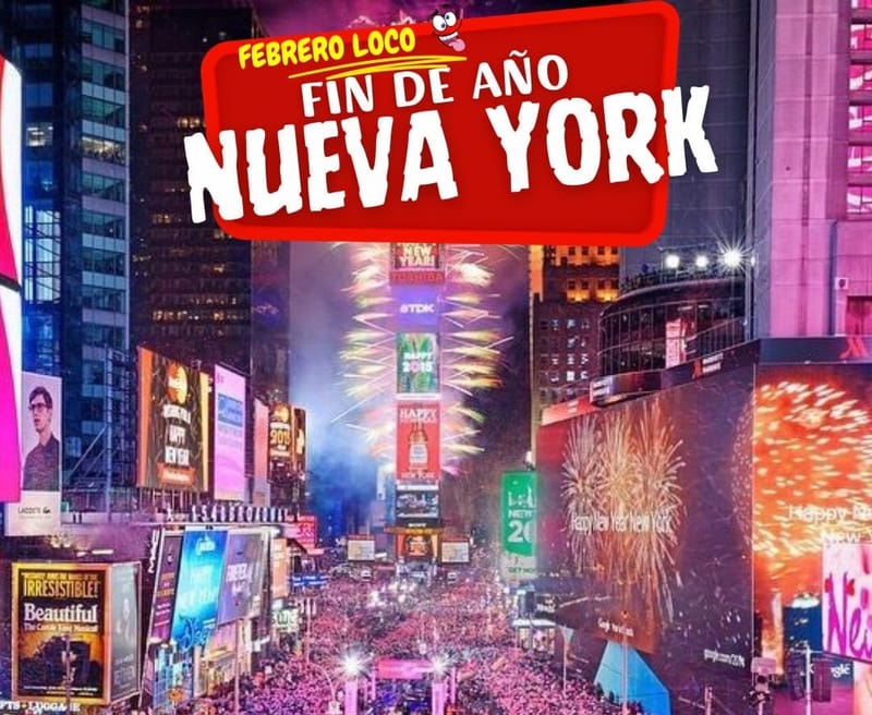 🎆🎉‼️Fin de Año en Nueva York‼️🎆🎉