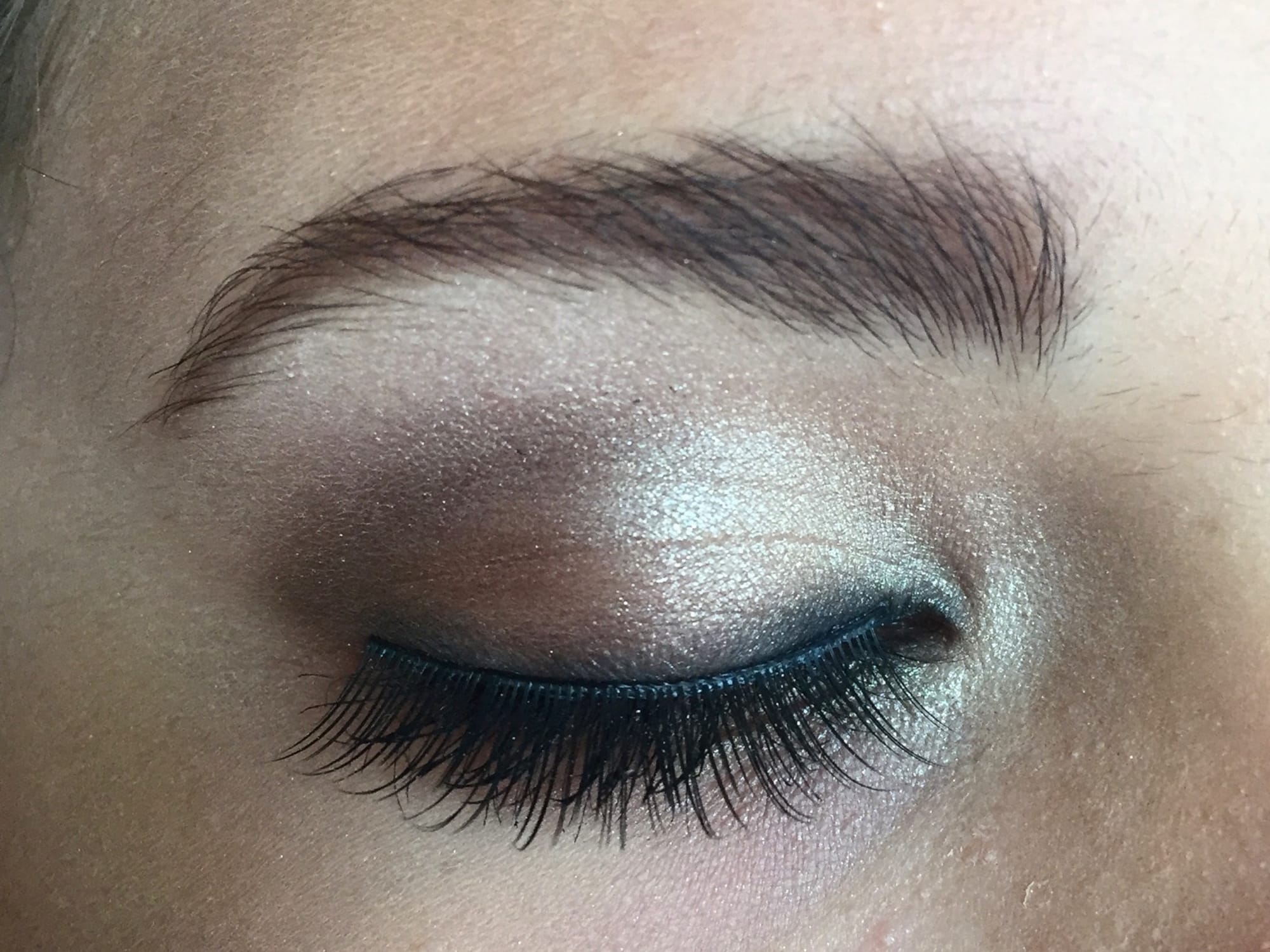 Graduation Eye Makeup Application