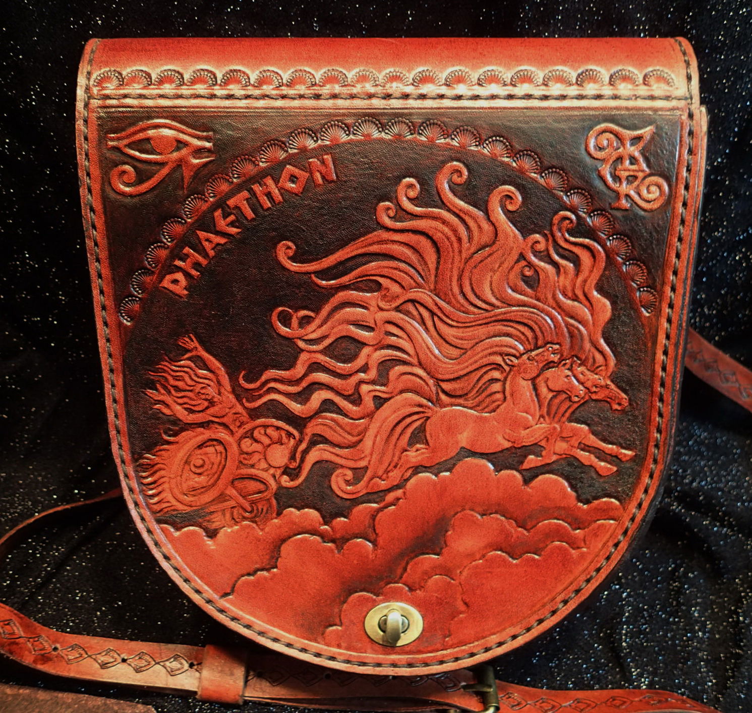 "Phaethon" - Original design. One of a kind, hand-crafted purse