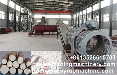 Doing Company cassava flour processing machine send to Ghana