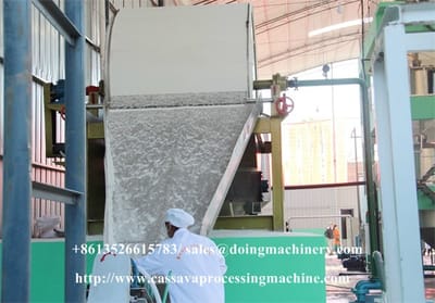 High quality cassava flour production automaic cassava flour processing plant
