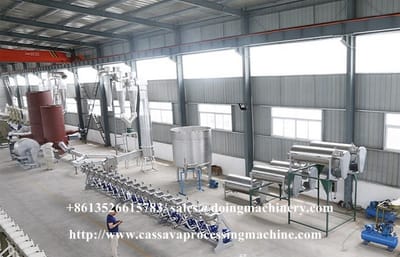 Tapioca cassava processing machines design China supplier
