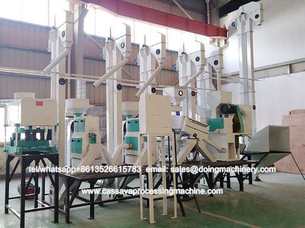 Complete factory paddy rice mill for sale