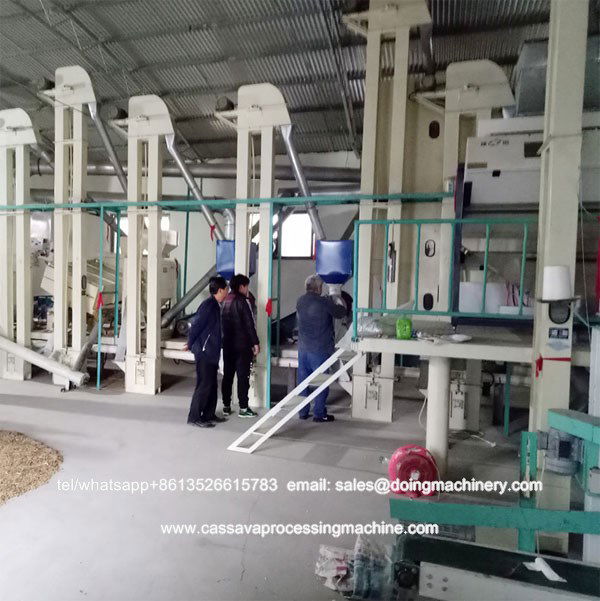 Large scale rice mill plant rice processing equipment