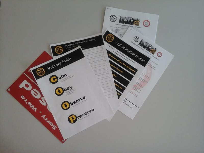 Armed Robbery Awareness Training Course