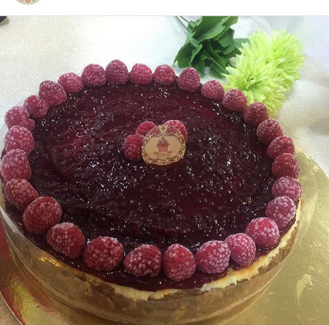 Raspberry cheesecake - تشيزكيك التوت البري