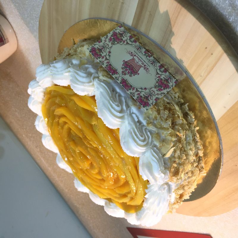 Mango cake - كيك المانجا