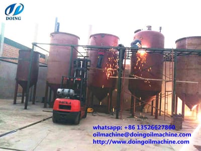 Peru 10tpd palm oil refinery plant will be completed