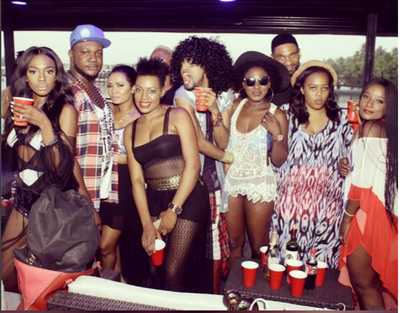 Checkout Photos from Oge Okoye’s all night cruise birthday party