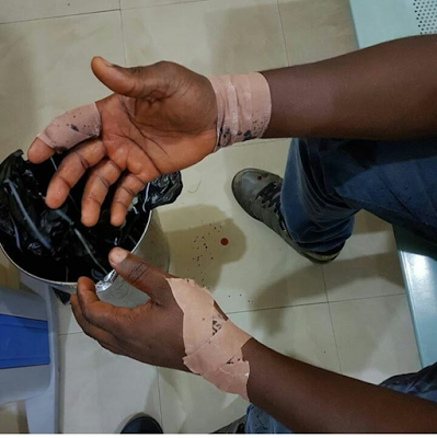 Seyilaw narrates how his friend was stabbed by hoodlums who robbed them after his car broke down