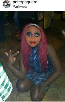 Is Peter Okoye throwing shade at Cynthia Morgan?