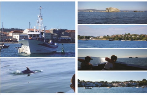 Ares dende o mar: Rutas turísticas en barco