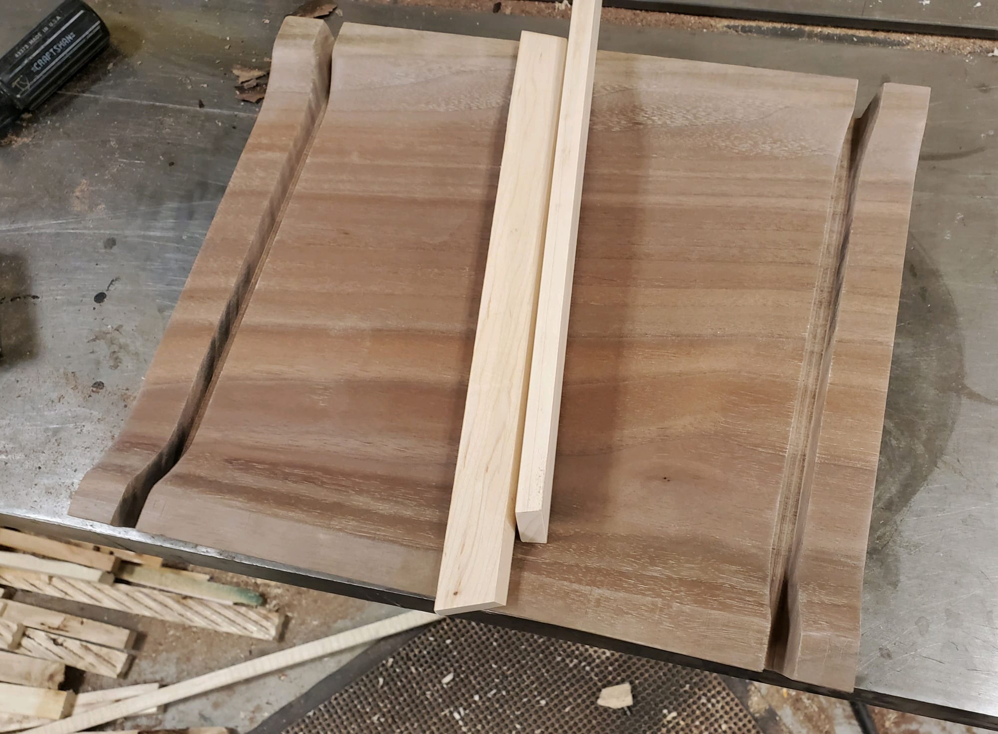 #4 Walnut and Hard Maple Serving Tray