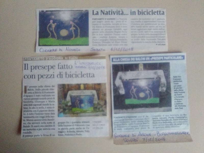 Ringraziamenti a testate giornalistiche