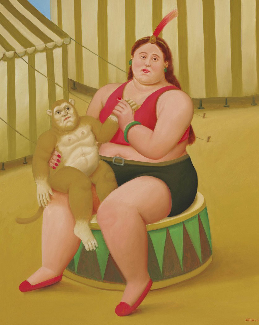 59. Seated Woman with Monkey