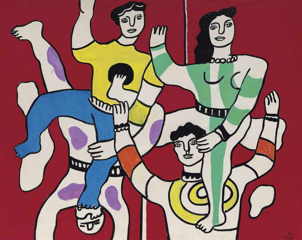 Les quatre acrobates