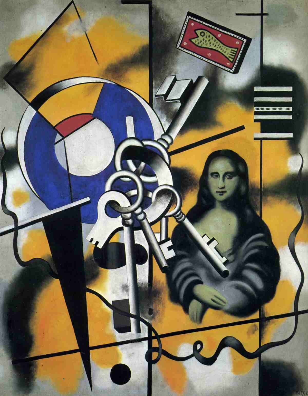 Mona Lisa with the keys, 1930