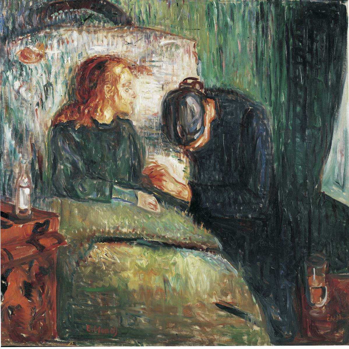 The sick child