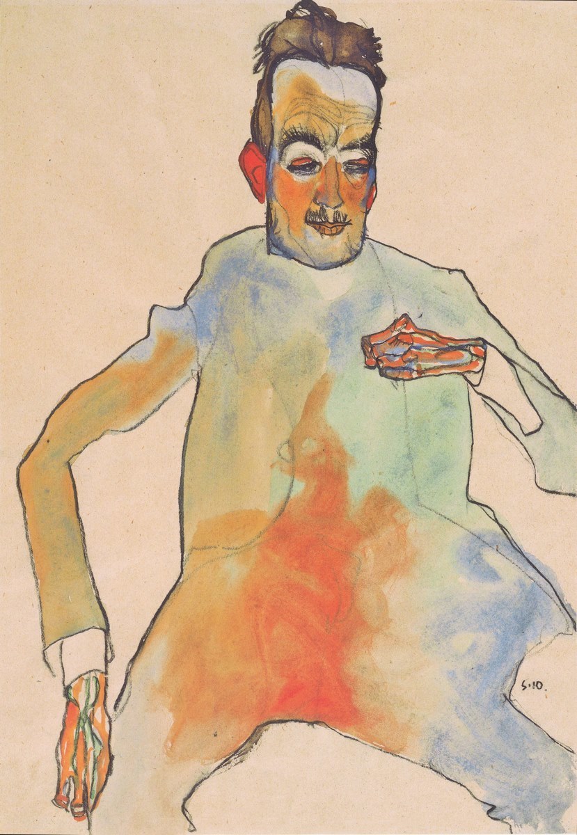Der Cello-Spieler - 1910