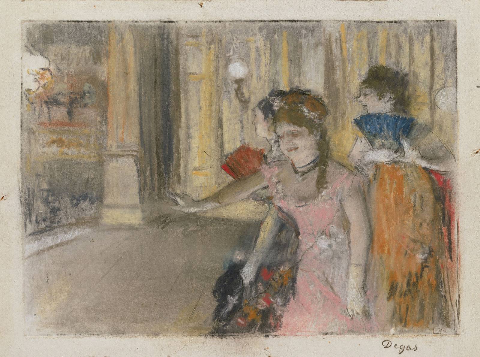 Singers on the Stage, 1877