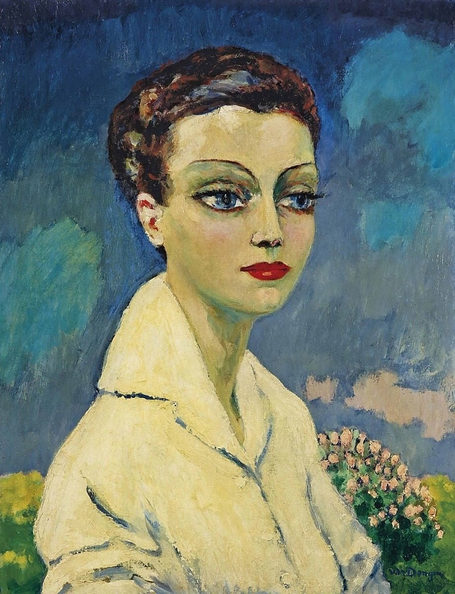 Femme à la blouse blanche